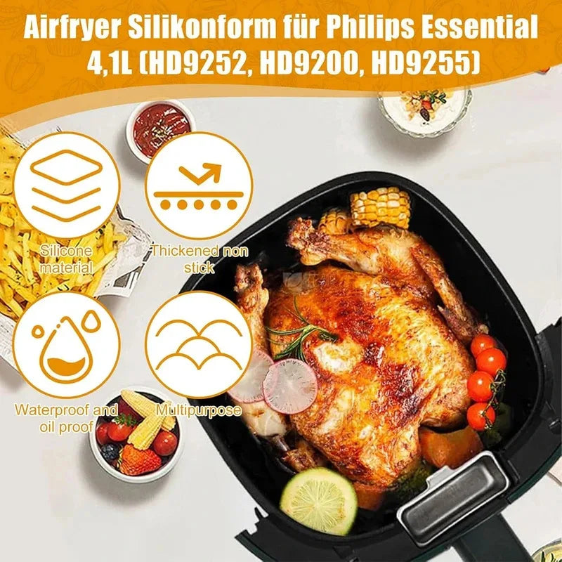 Molde de Silicona Para Freidora